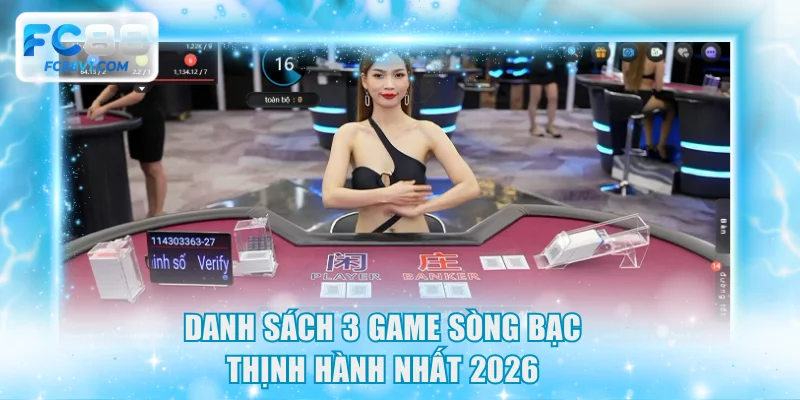 Danh sách 3 game sòng bạc thịnh hành nhất 2026