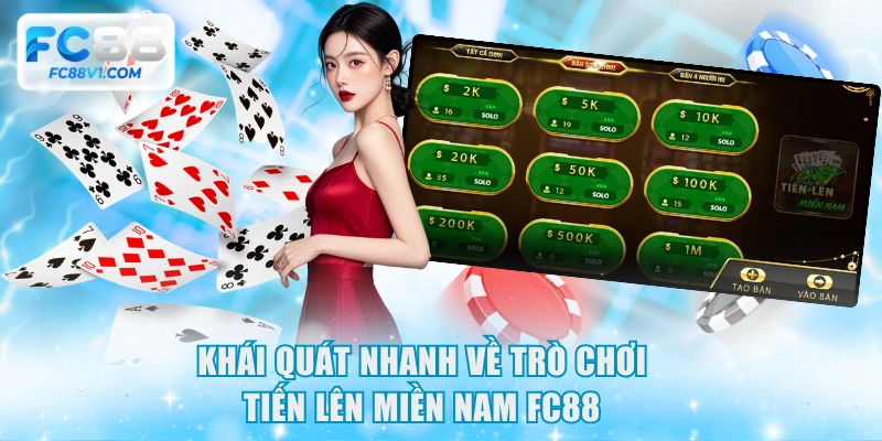 Khái quát nhanh về trò chơi Tiến lên miền Nam FC88