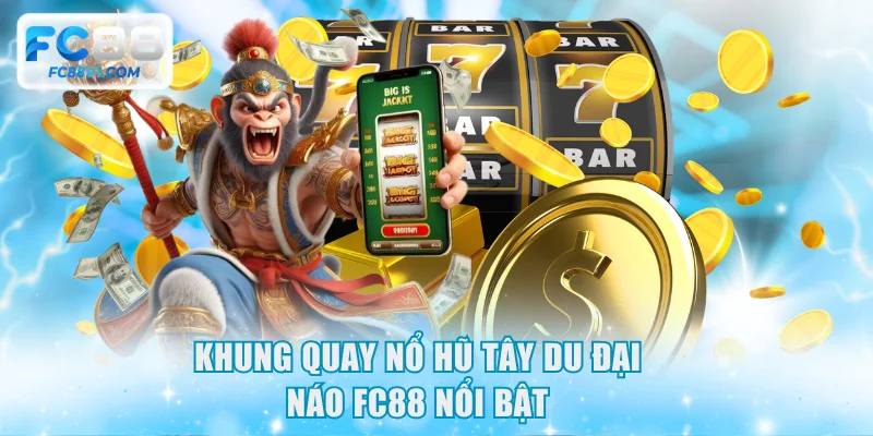 Khung quay nổ hũ Tây Du Đại Náo FC88 nổi bật