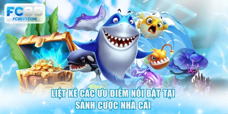 Liệt kê các ưu điểm nổi bật tại sảnh cược nhà cái